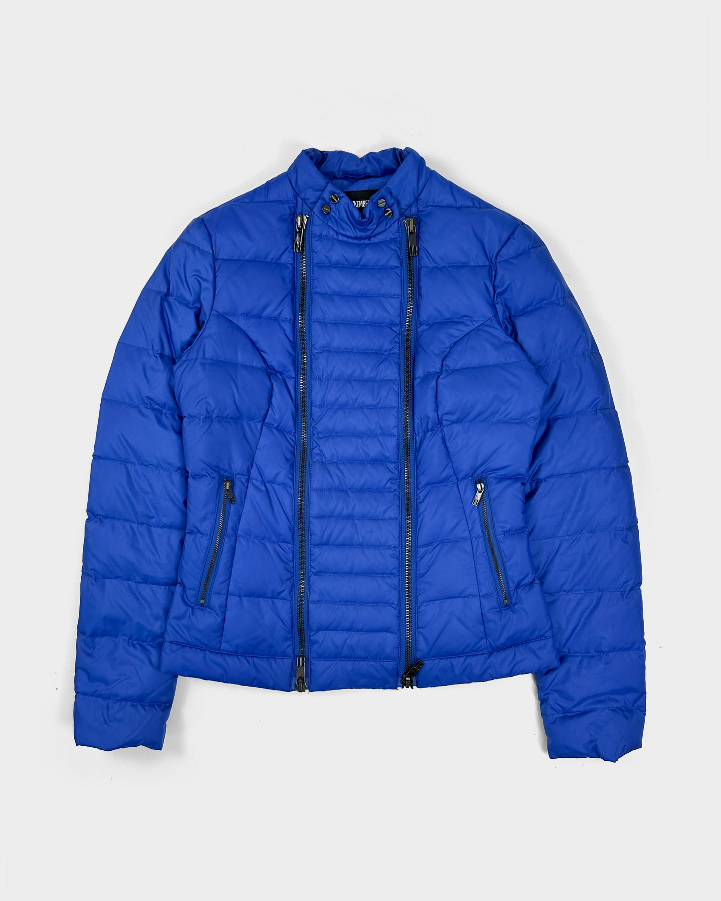 Dirk Bikkembergs Padded Blue Puffer Jacket 2000's