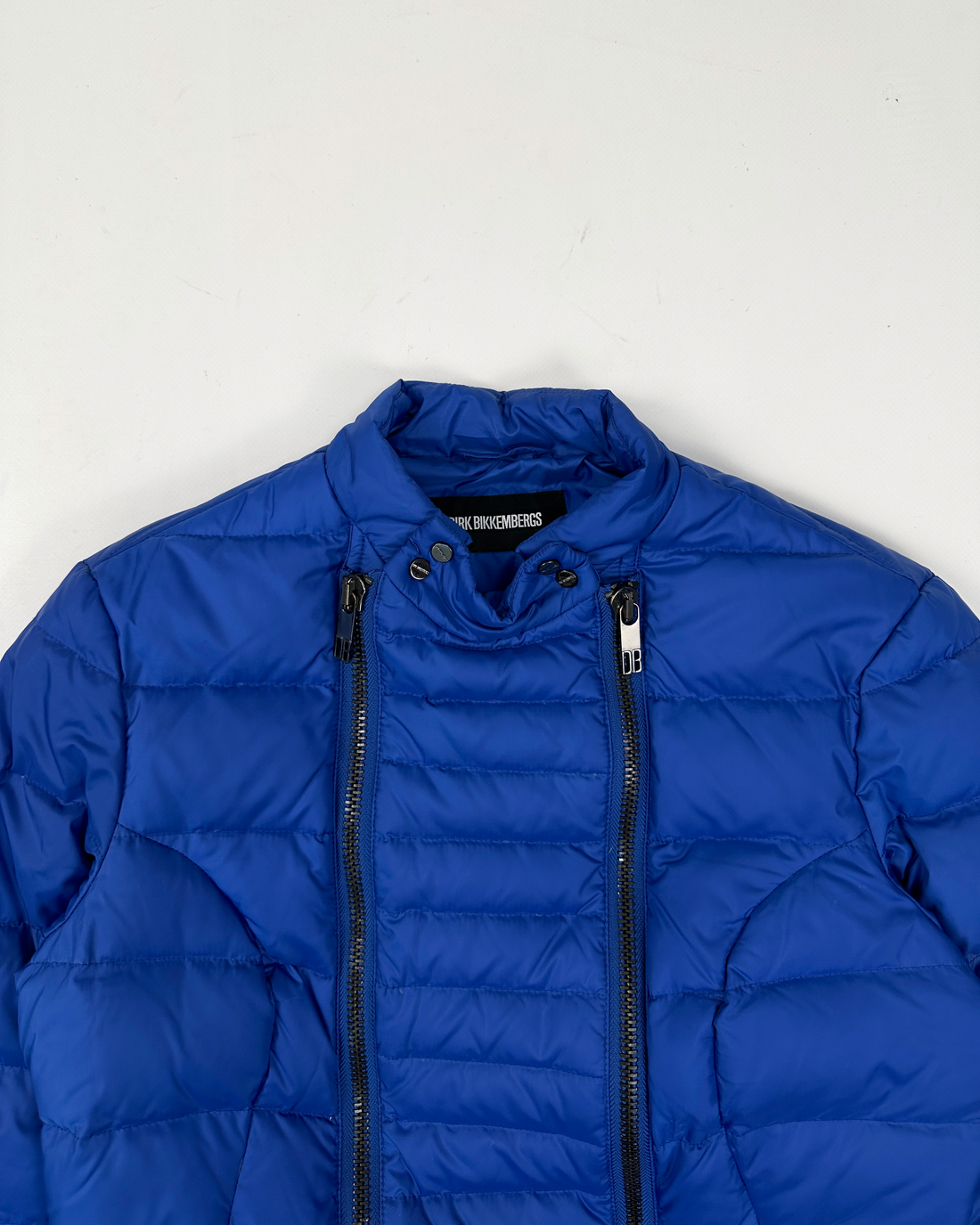 Dirk Bikkembergs Padded Blue Puffer Jacket 2000's