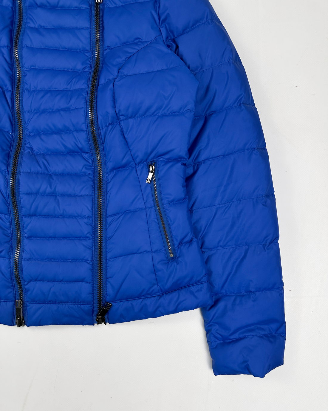 Dirk Bikkembergs Padded Blue Puffer Jacket 2000's