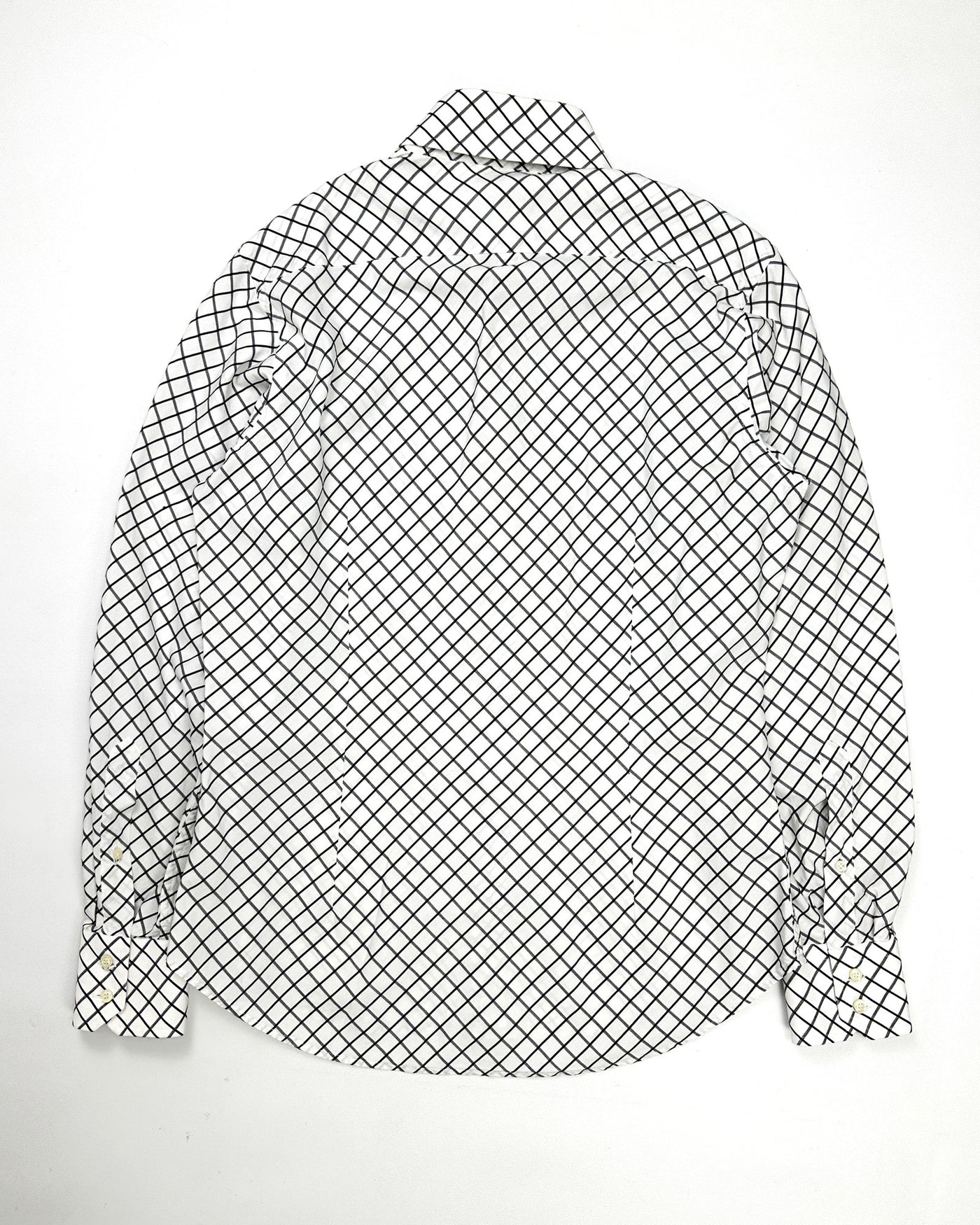 Alexander Mcqueen Black and White Cotton Shirt 1990's