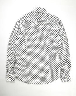 Alexander Mcqueen Black and White Cotton Shirt 1990's