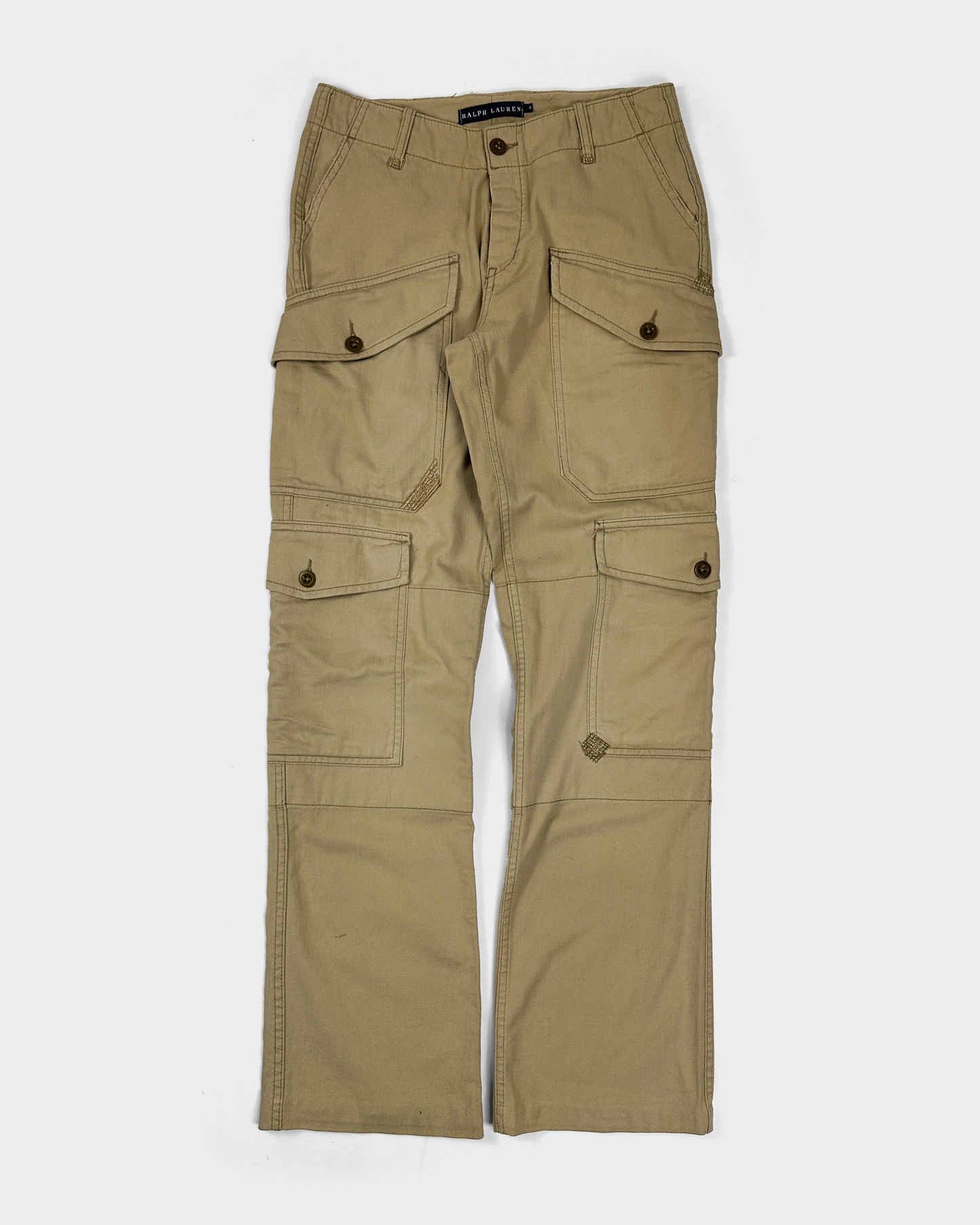 Ralph Lauren Reconstructed Edges Cargo Pants 1990's