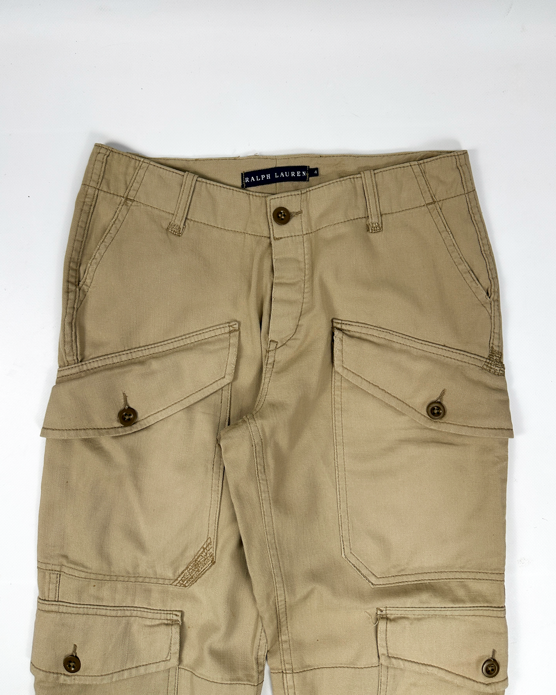 Ralph Lauren Reconstructed Edges Cargo Pants 1990's