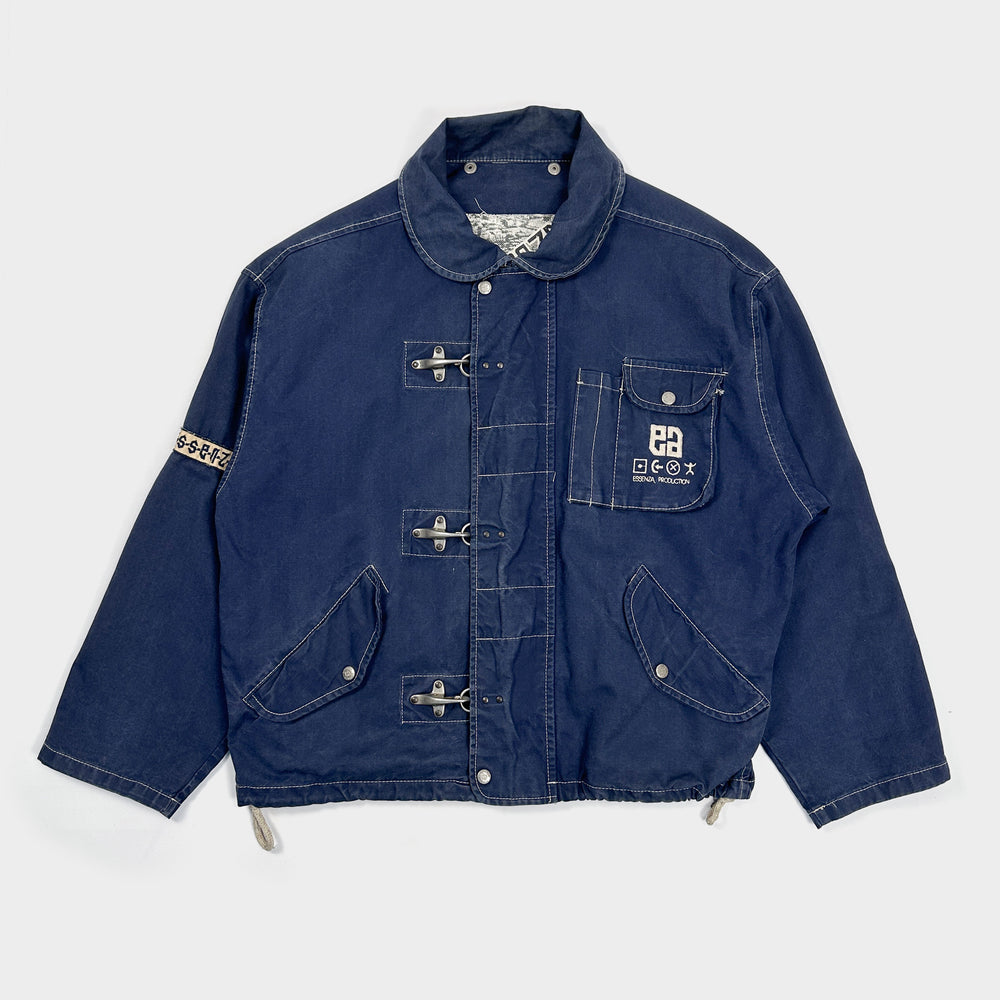 Essenza Utility Deep Blue Jacket 1990's