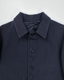 Daniele Alessandrini Blue Wool Jacket 2000's