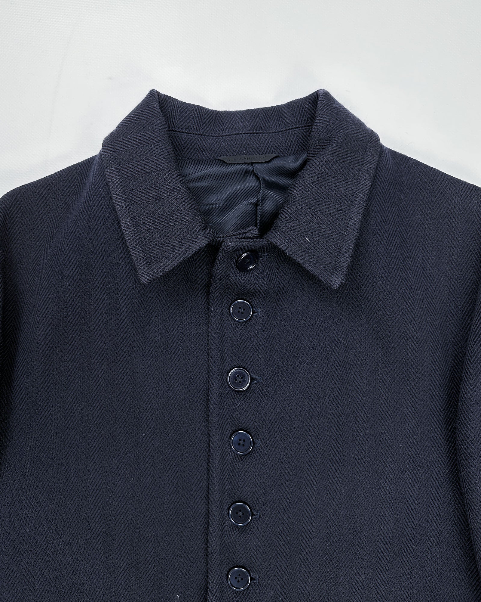 Daniele Alessandrini Blue Wool Jacket 2000's