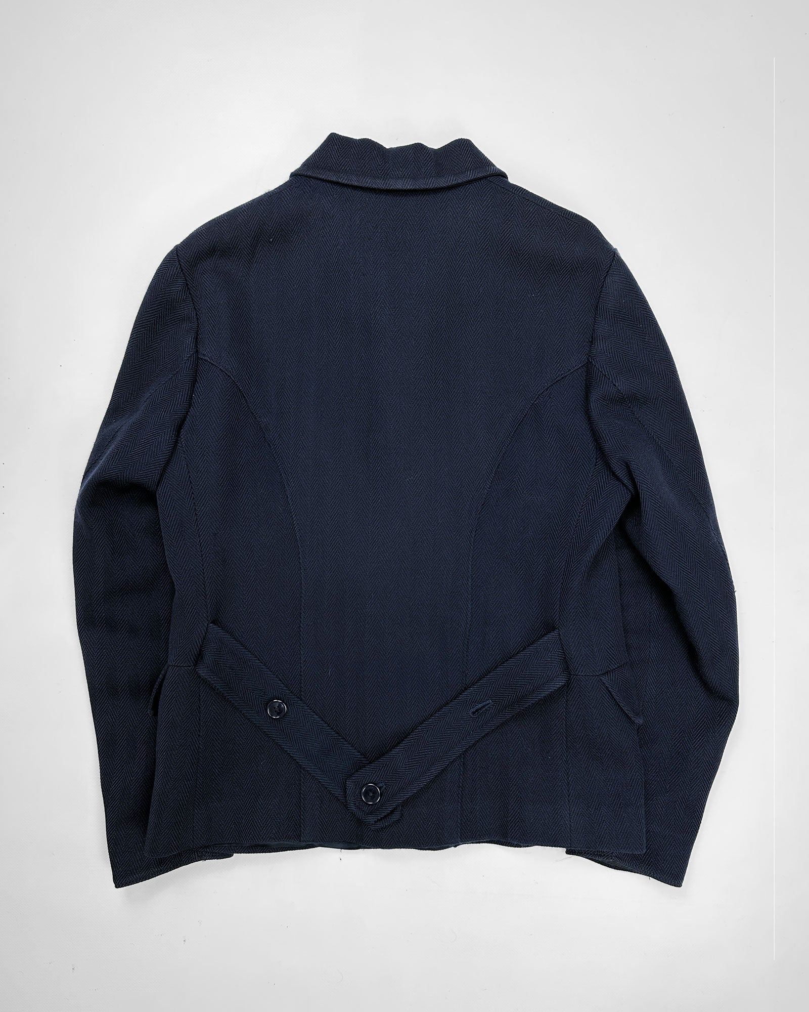 Daniele Alessandrini Blue Wool Jacket 2000's