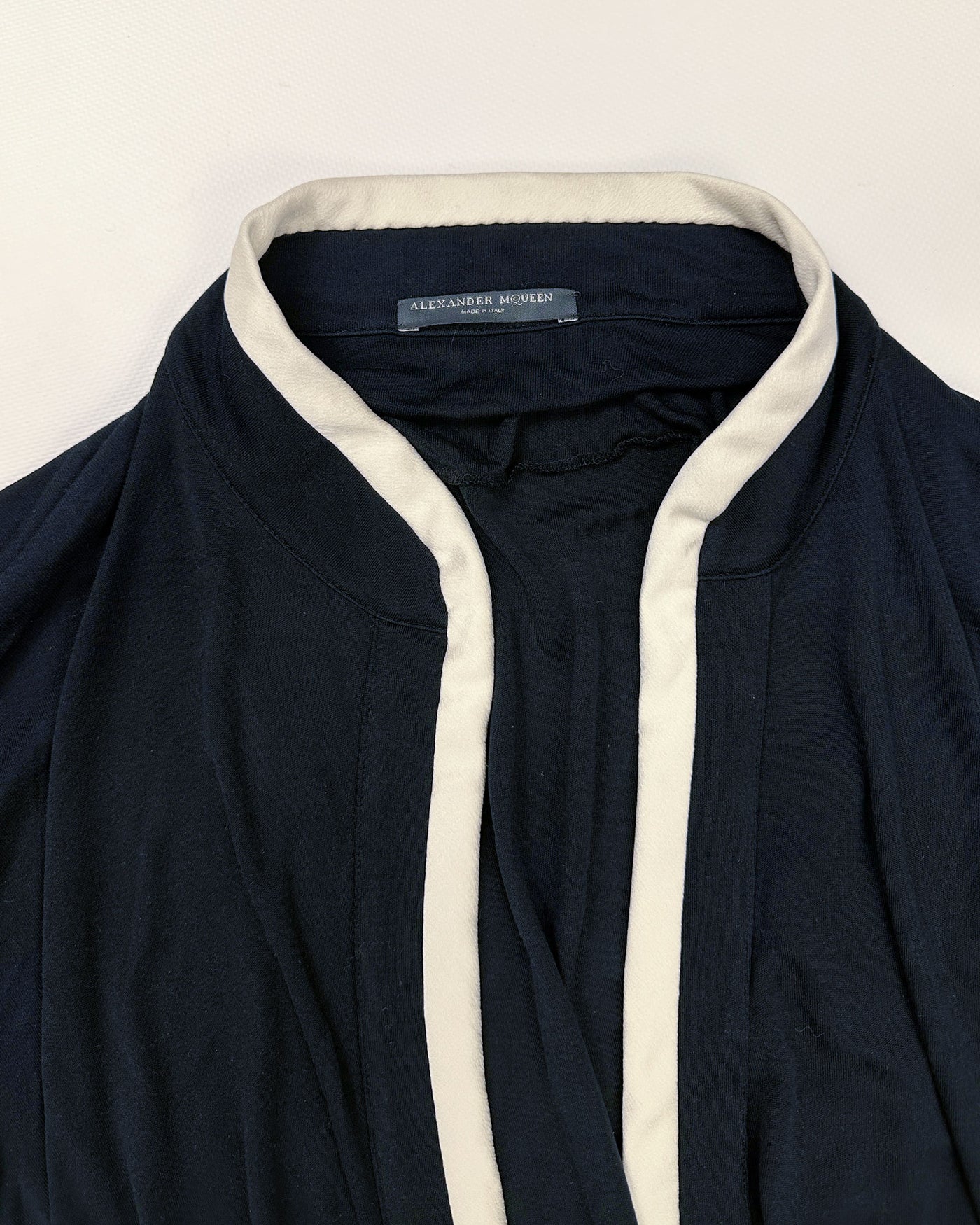 Alexander Mcqueen Asymmetric Silk Cardigan S/S 2006