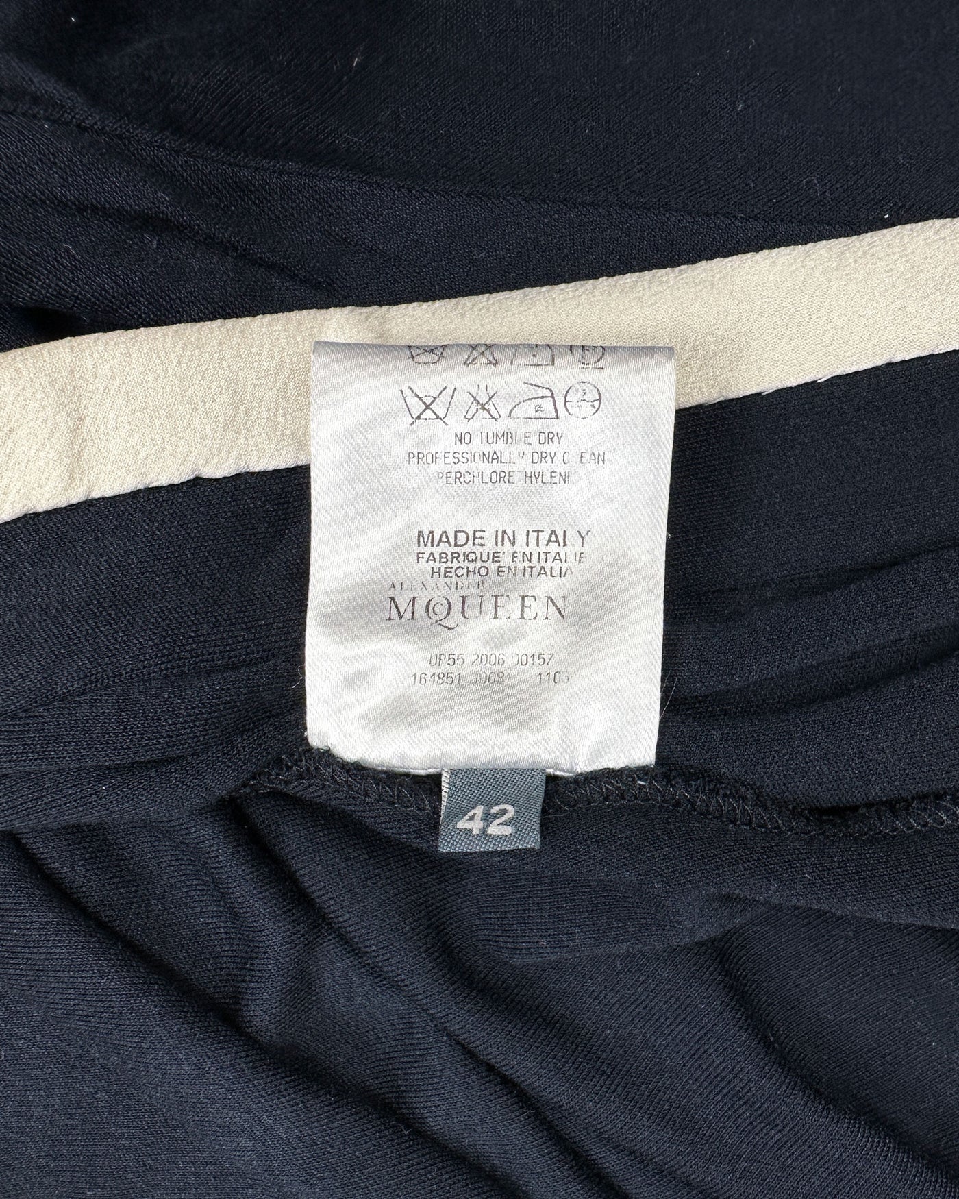 Alexander Mcqueen Asymmetric Silk Cardigan S/S 2006