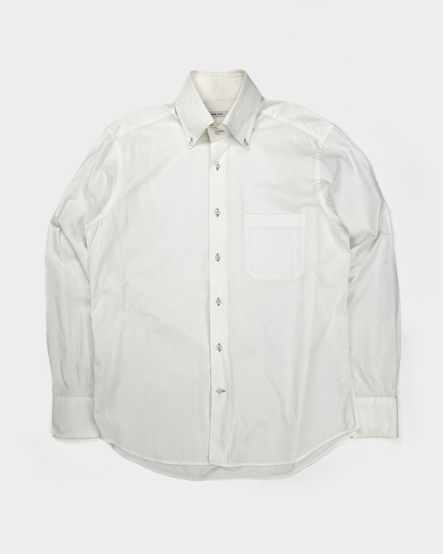 Alexander Mcqueen White Cotton Shirt 1990's