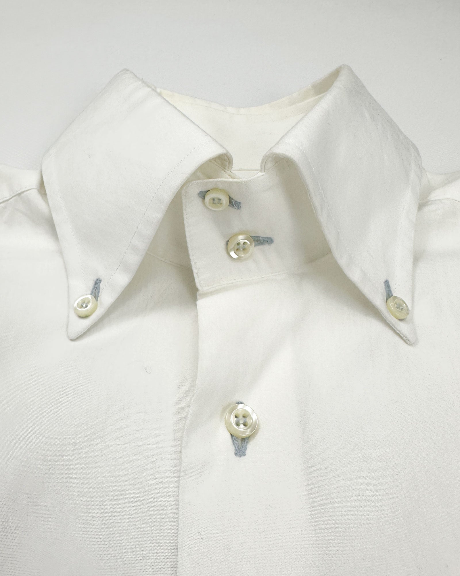 Alexander Mcqueen White Cotton Shirt 1990's