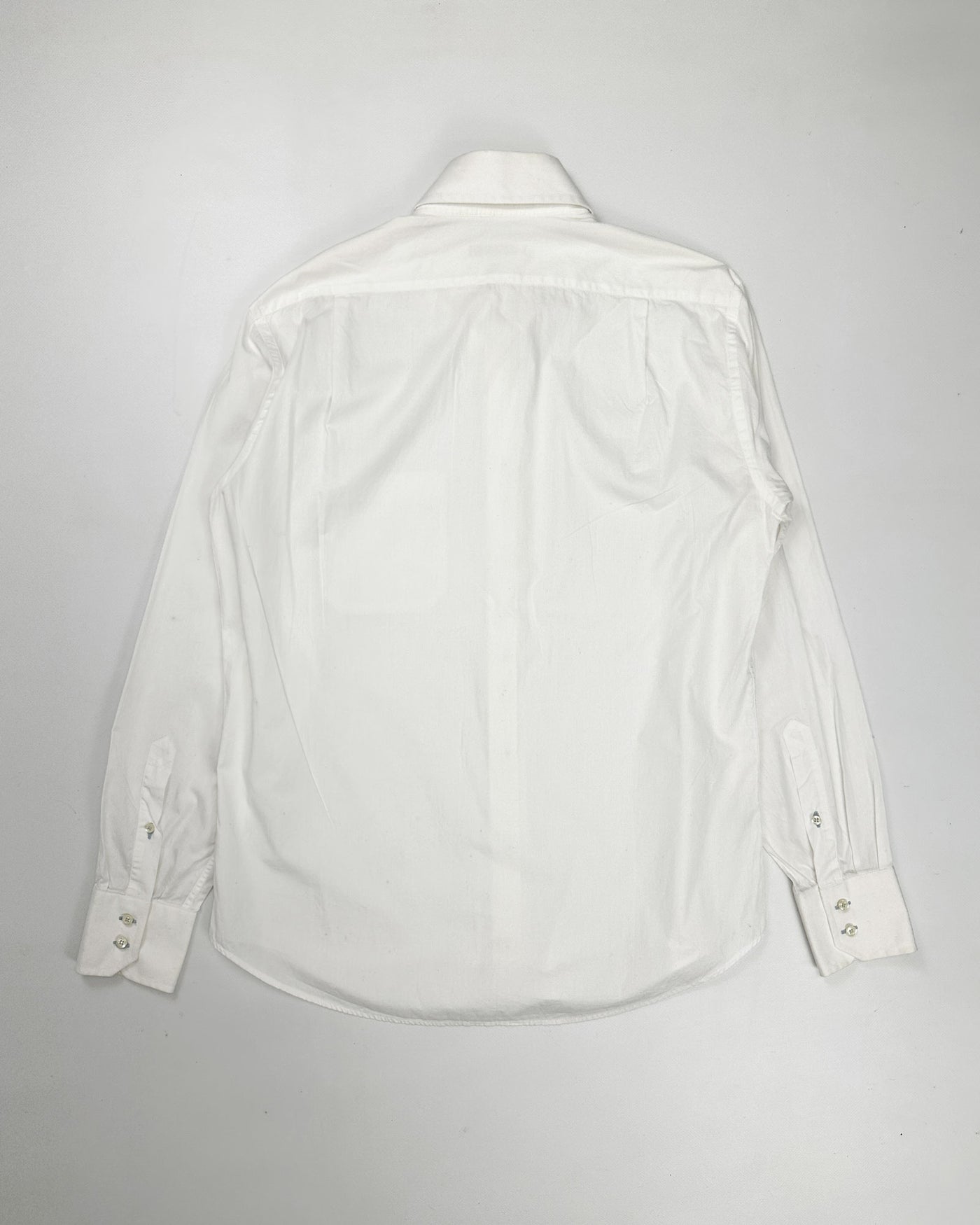 Alexander Mcqueen White Cotton Shirt 1990's