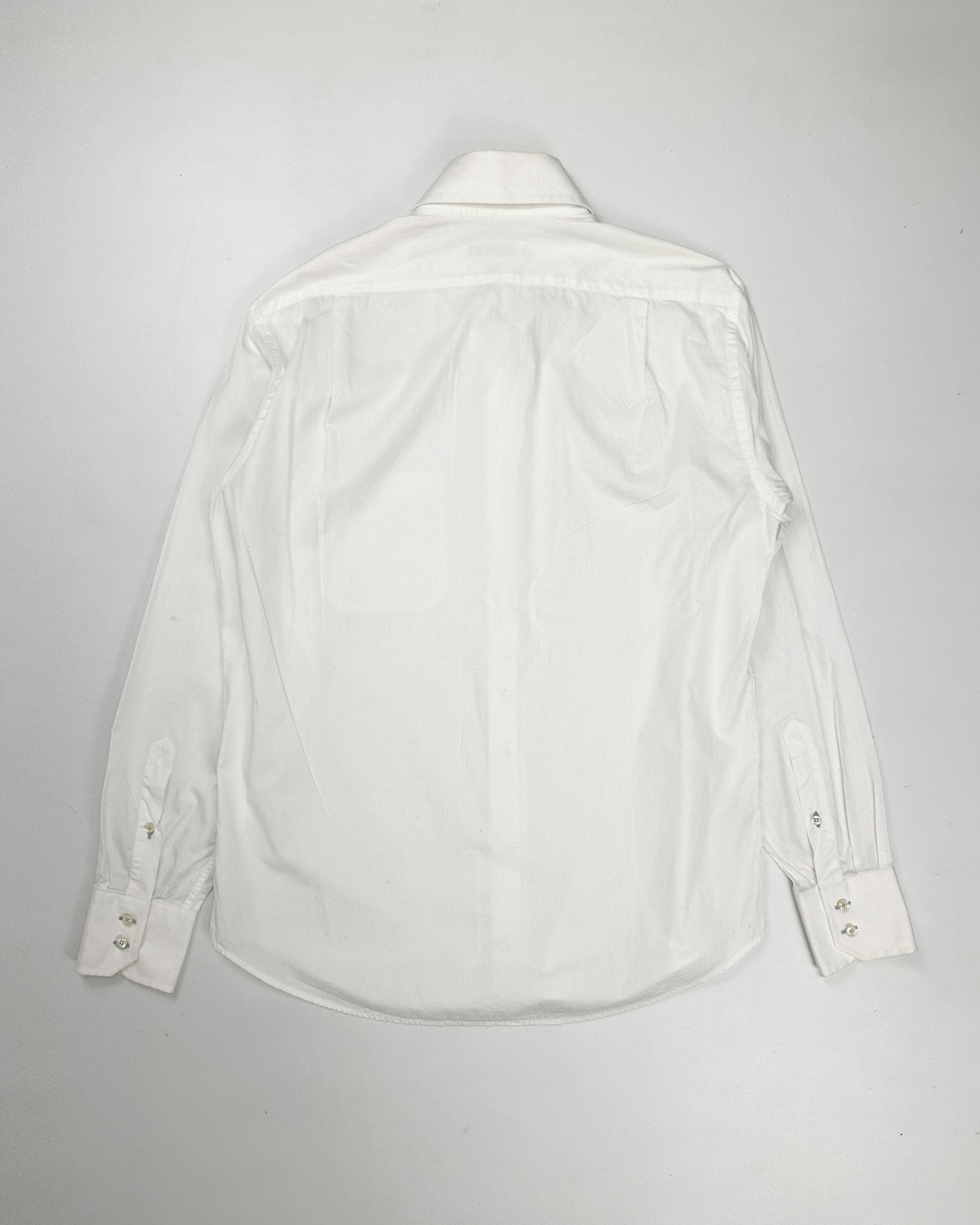 Alexander Mcqueen White Cotton Shirt 1990's