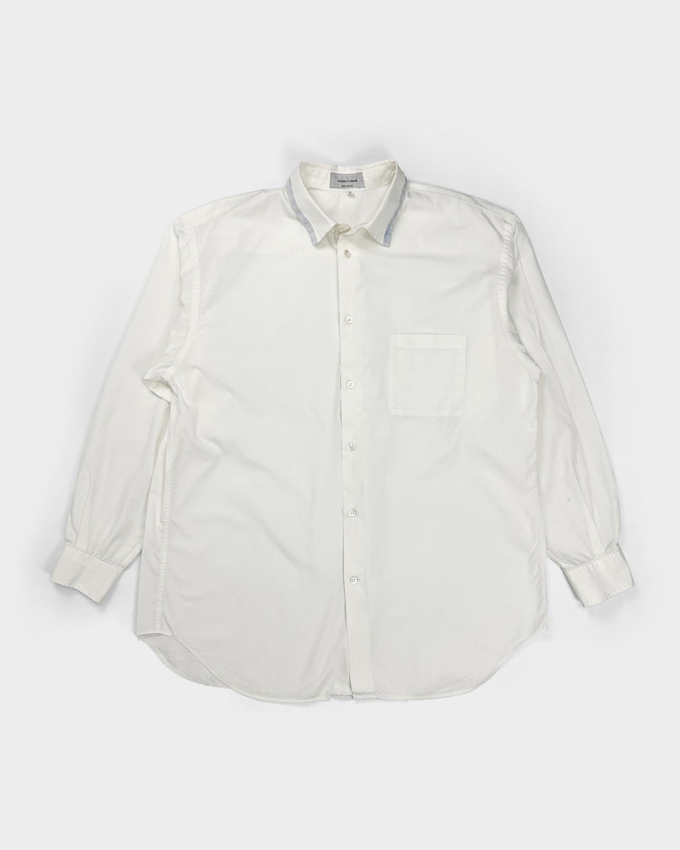 Giuliano Fujiwara White Cotton Shirt 1990's