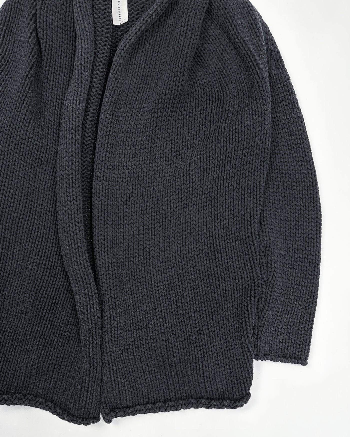 Isabel Benenato HeavyWeight Knited Cardigan S/S 2013