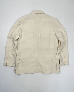 Jean Paul Gaultier Linen Multi-Pocket Blazer 1990's
