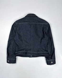 Mugler Cropped Denim Jacket 1990's