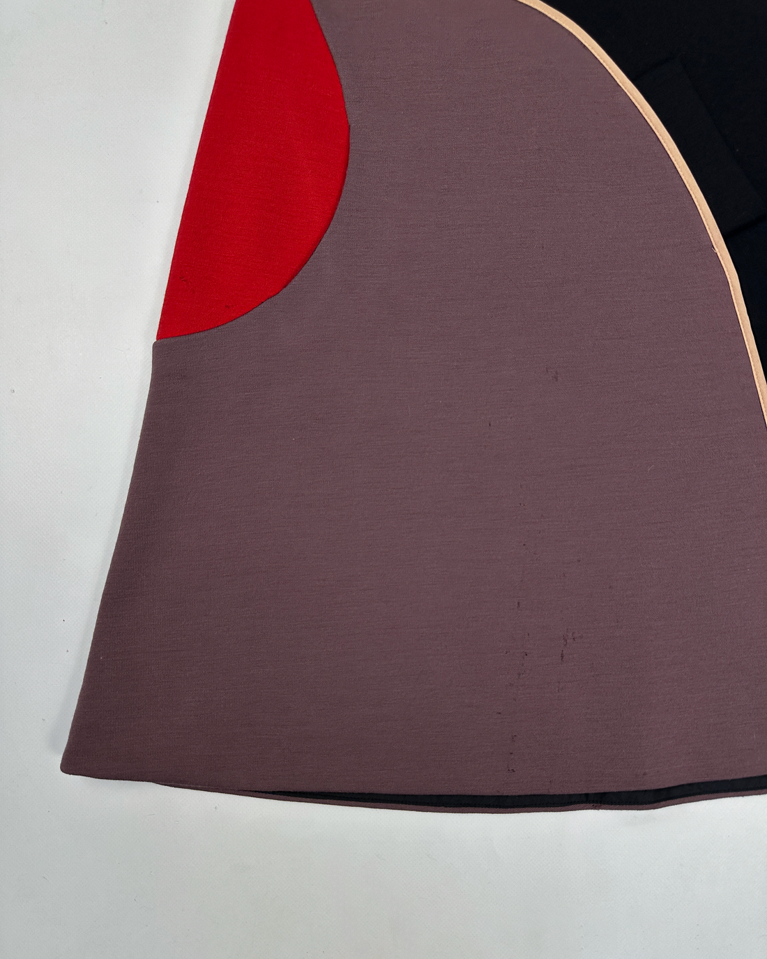 Marni Color Block Double Layer Skirt 2000's