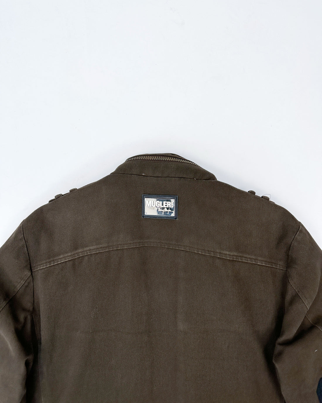 Mugler Dark Brown Straight Jacket 1990's