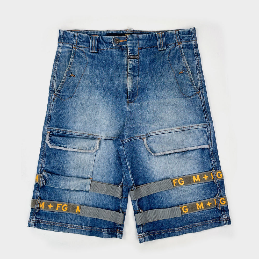 Marithé Francois Girbaud Denim Utility Short 2000's