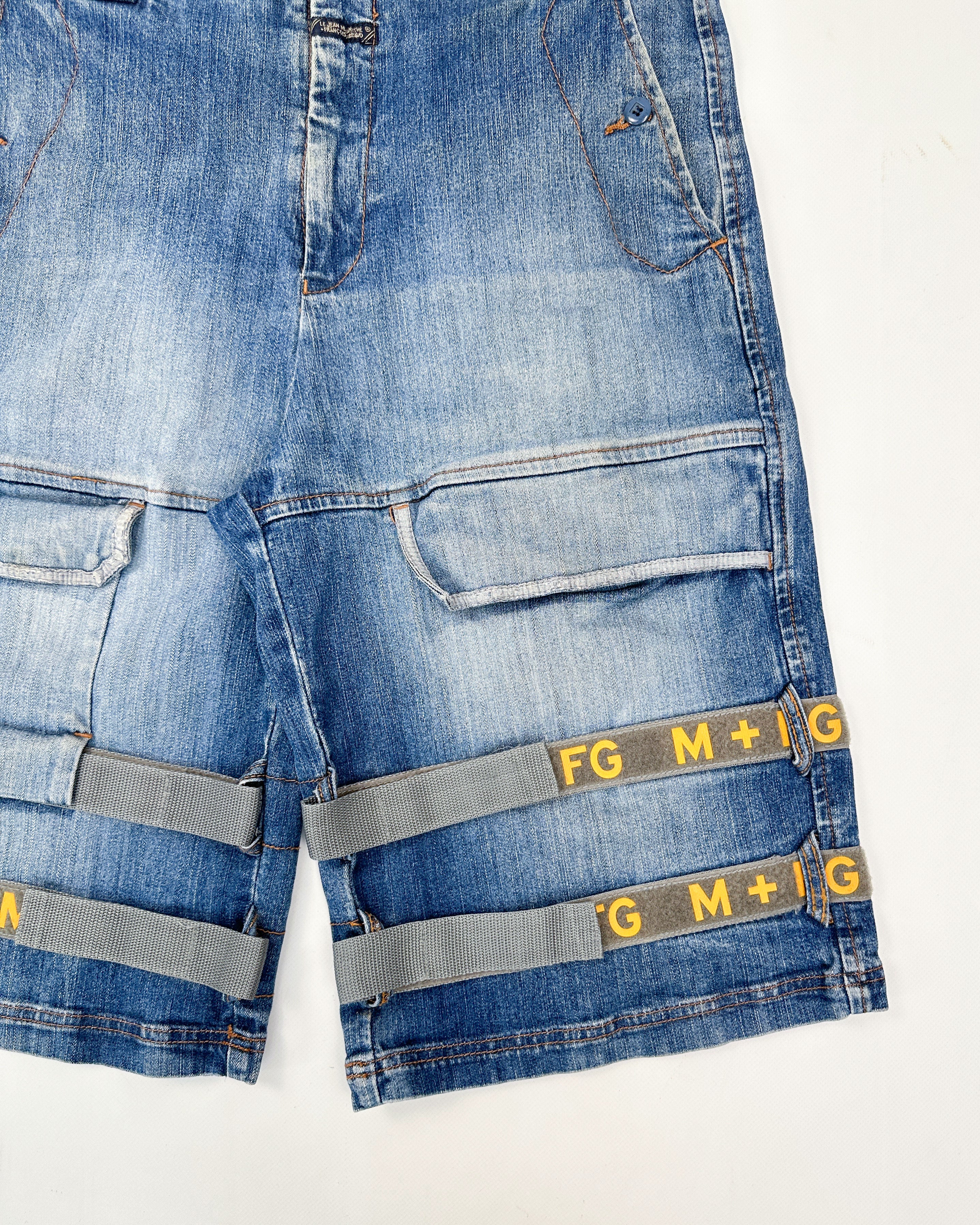 Marithé Francois Girbaud Denim Utility Short 2000's