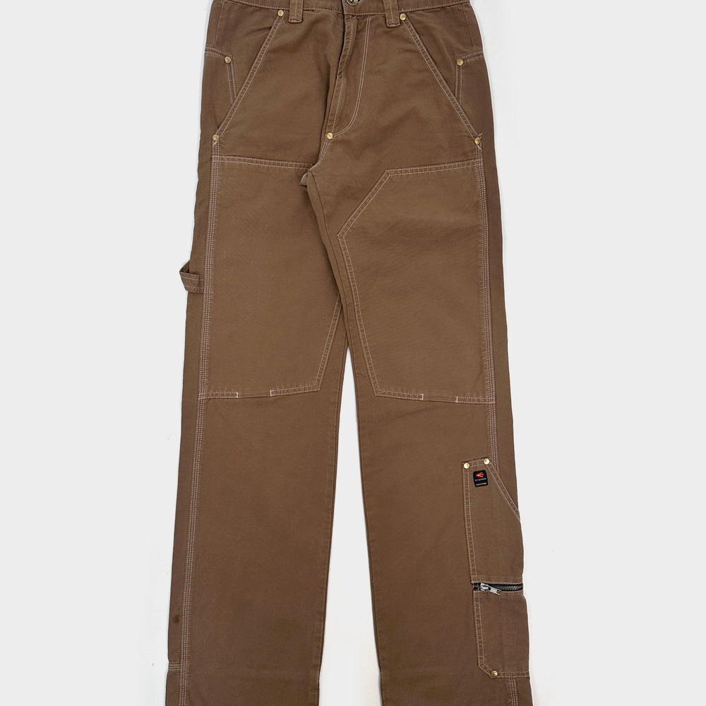 Energie Worker High Waist Brown Pants 1990's