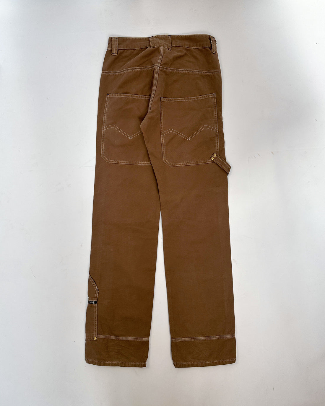 Energie Worker High Waist Brown Pants 1990's