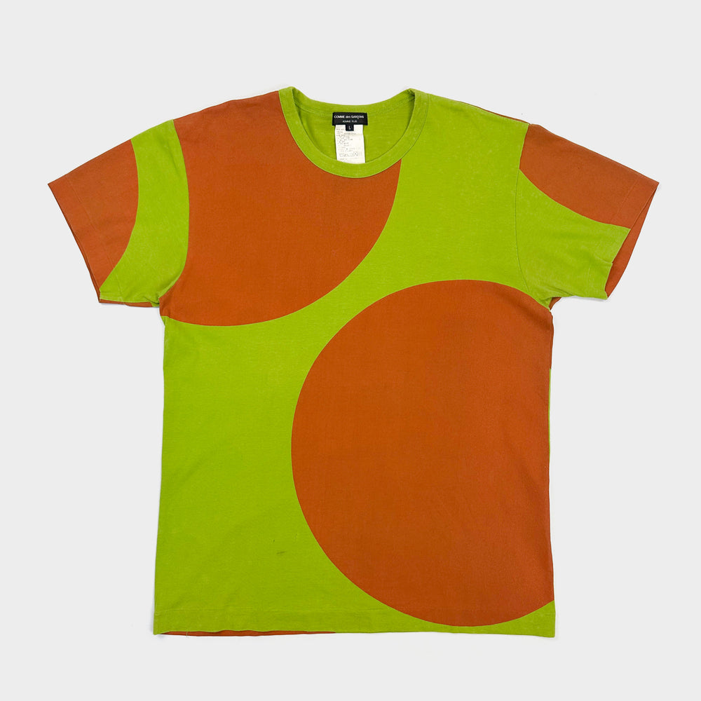 Comme Des Garçons Homme Plus Green Dot Tee 2000