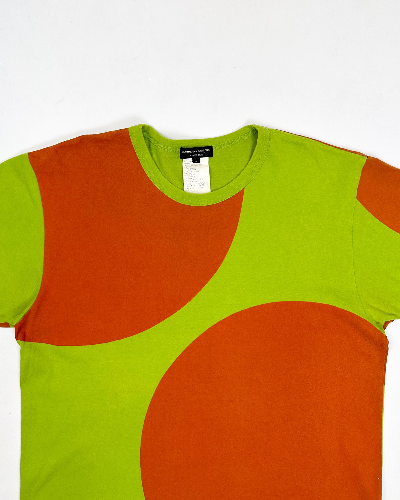 Comme Des Garçons Homme Plus Green Dot Tee 2000
