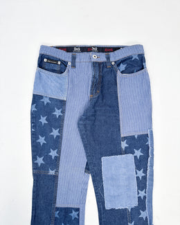 Dolce & Gabbana USA Flag Denim Pants 2000's