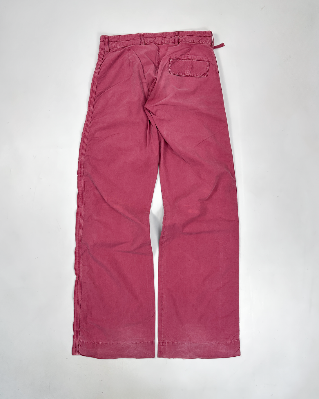 Vivienne Westwood Bright Red Cotton Pants 2000's