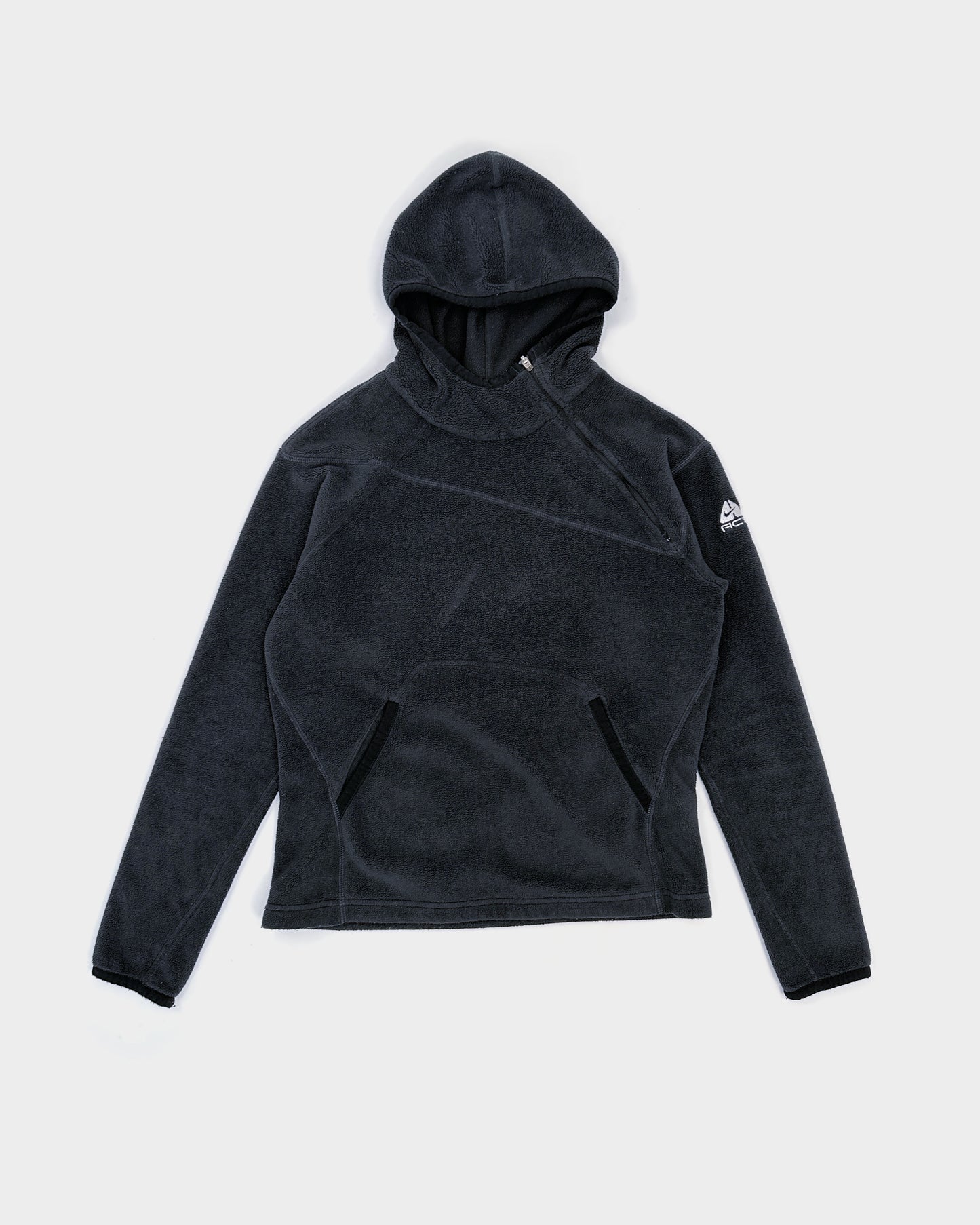 Nike ACG Polar Fleece Black Hoodie 2000's