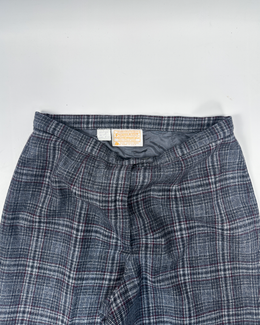 Pendleton Checkered Wool Pants (Made in USA) 1990's