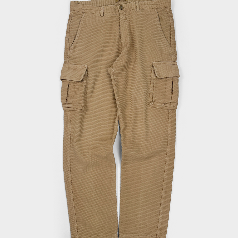 Portofino Heavyweight Beige Cotton Pants 1990's