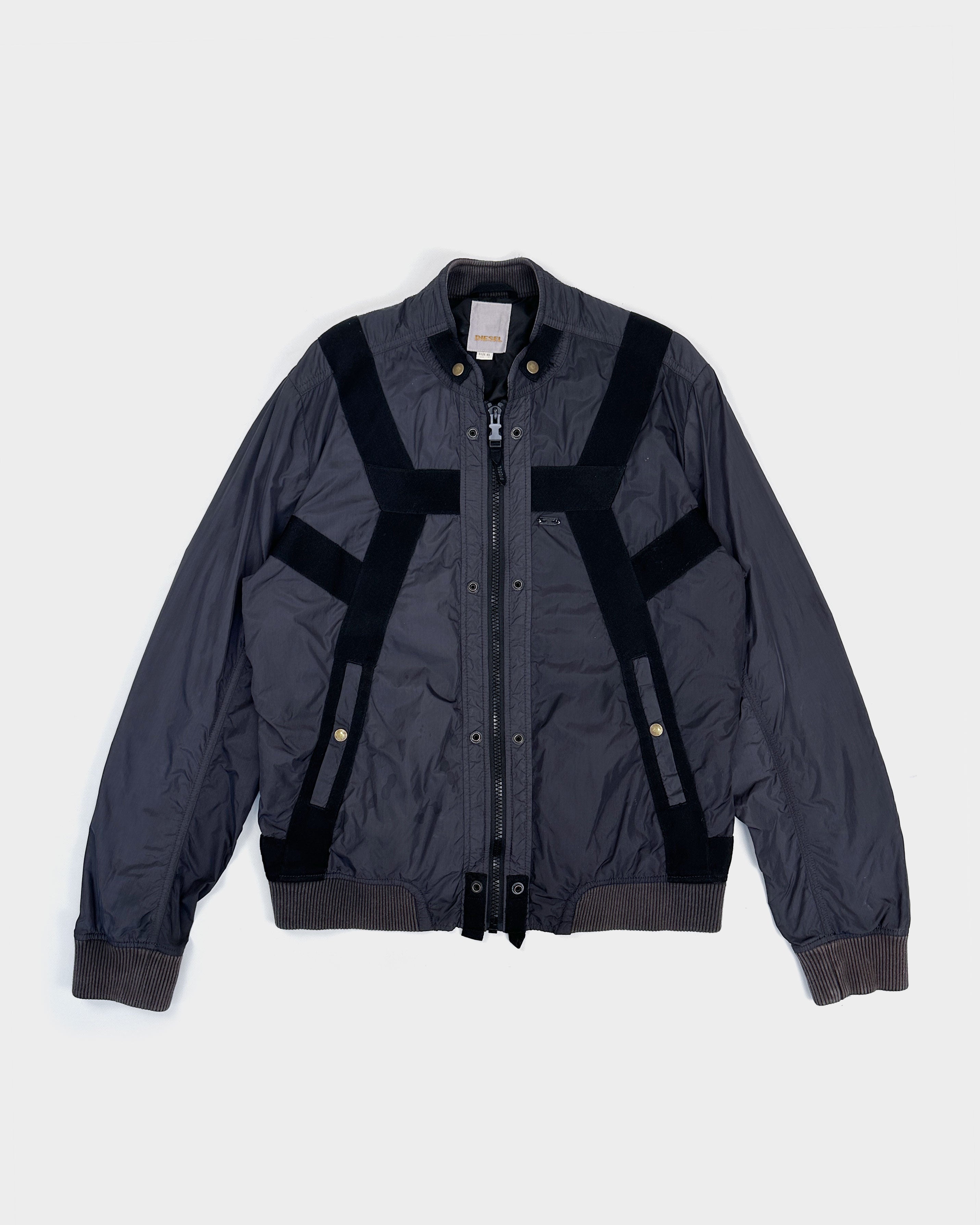 00s DIESEL archive nylon jacket - ファッション