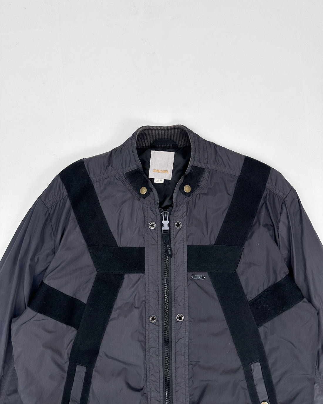 Diesel Parachute Strapped Nylon Jacket 2000's