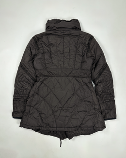 Marithé Francois Girbaud Travel Brown Stuffed Jacket 2000's