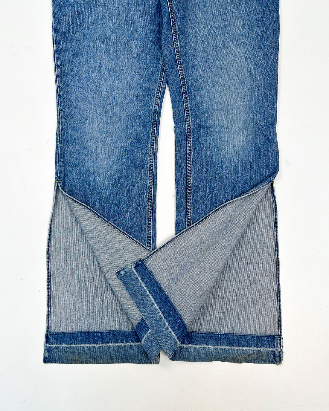Dolce & Gabbana Open Leg Denim Pants 2000's