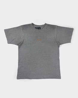Oakley Software Orange Logo Grey Tee 1990's