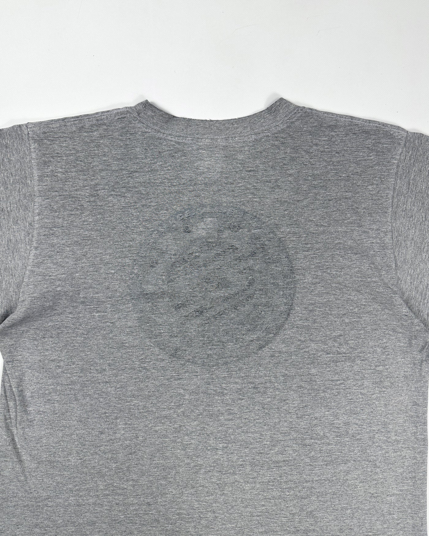 Oakley Software Orange Logo Grey Tee 1990's