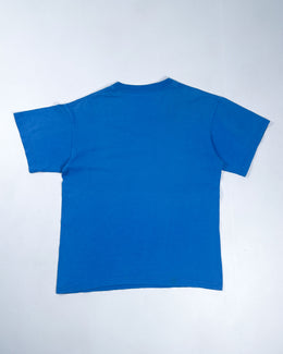 Stussy "Step Up" Printed Blue Tee 2000's