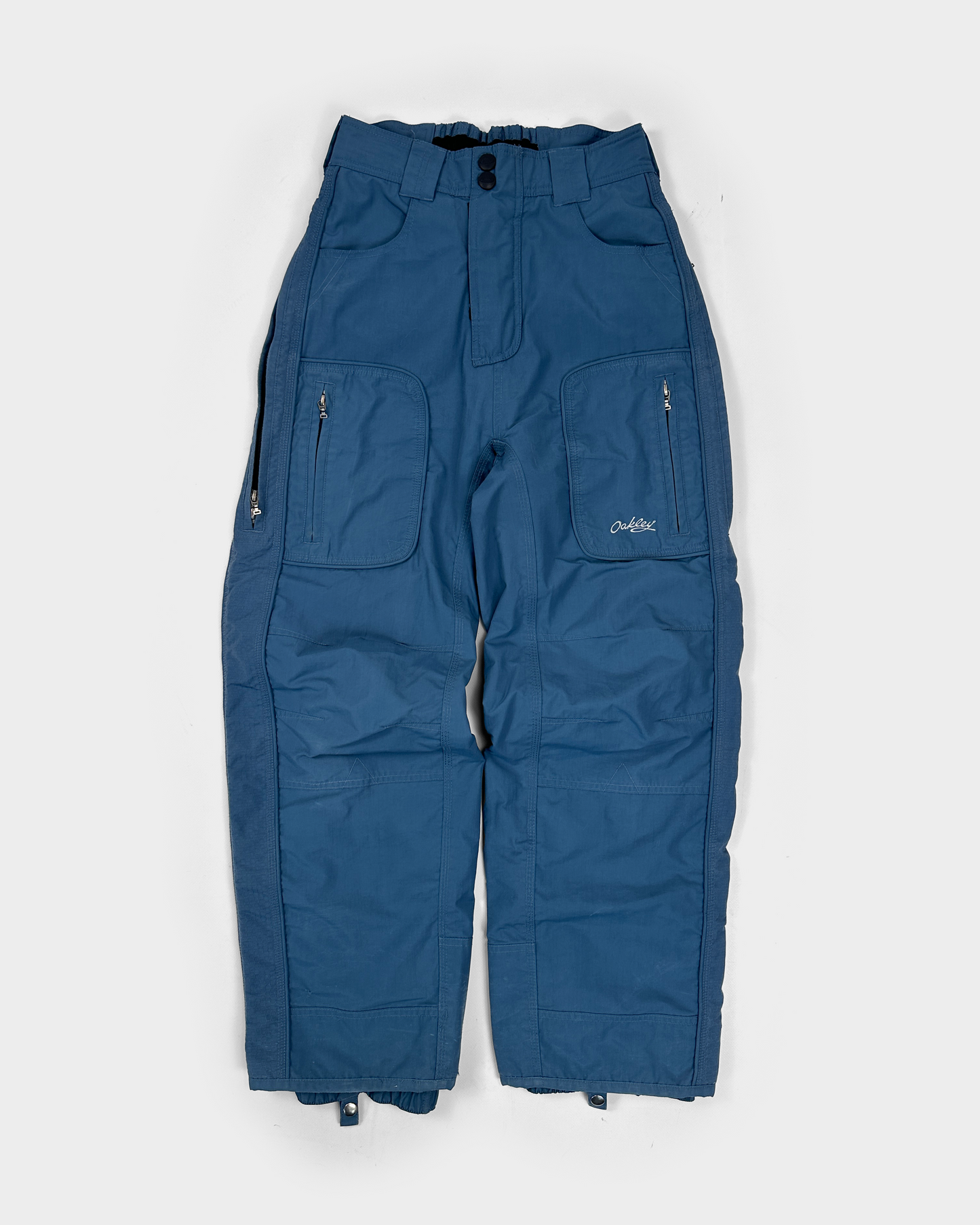 Oakley Software Royal Blue Snow Pants 2000's