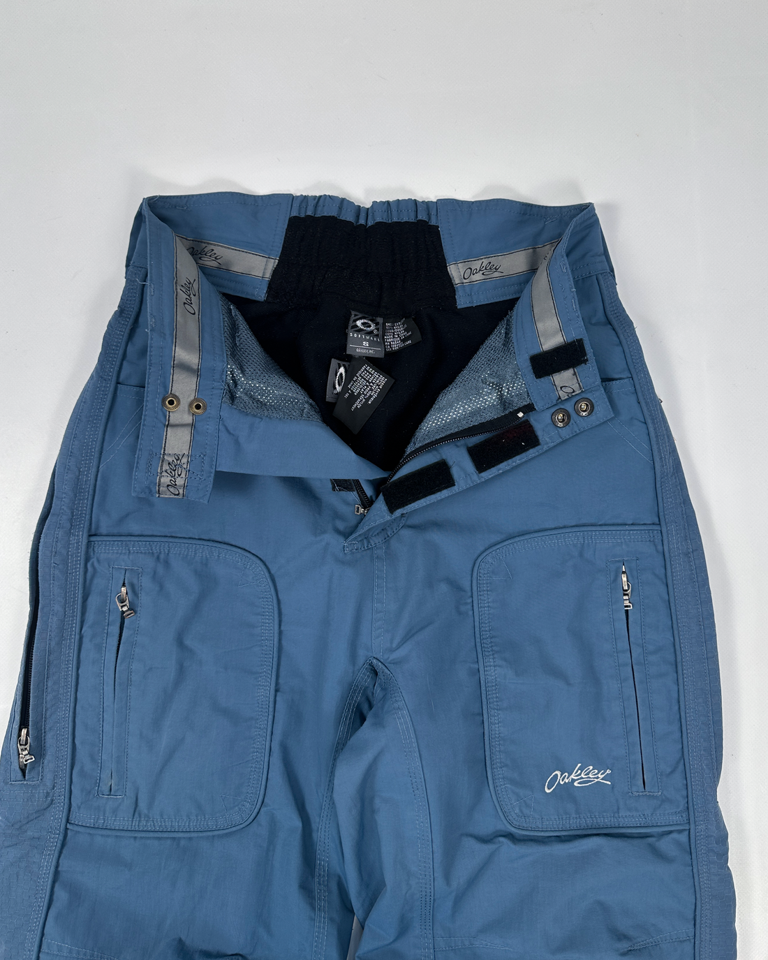 Oakley Software Royal Blue Snow Pants 2000's