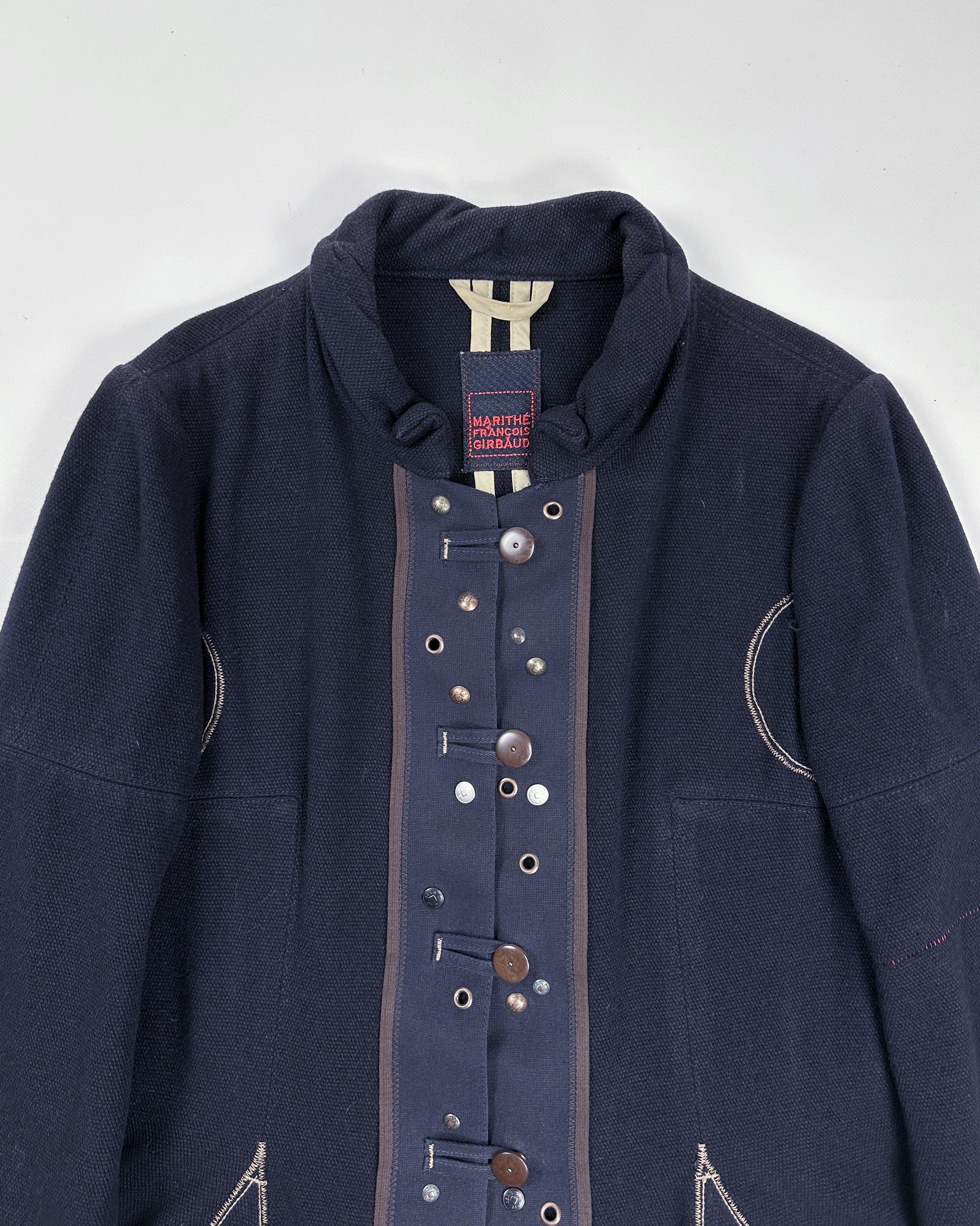 Marithé Francois Girbaud 18-Butons Wool Jacket 2000's – Vintage TTS