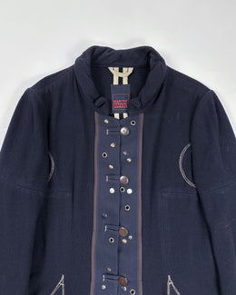 Marithé Francois Girbaud 18-Butons Wool Jacket 2000's