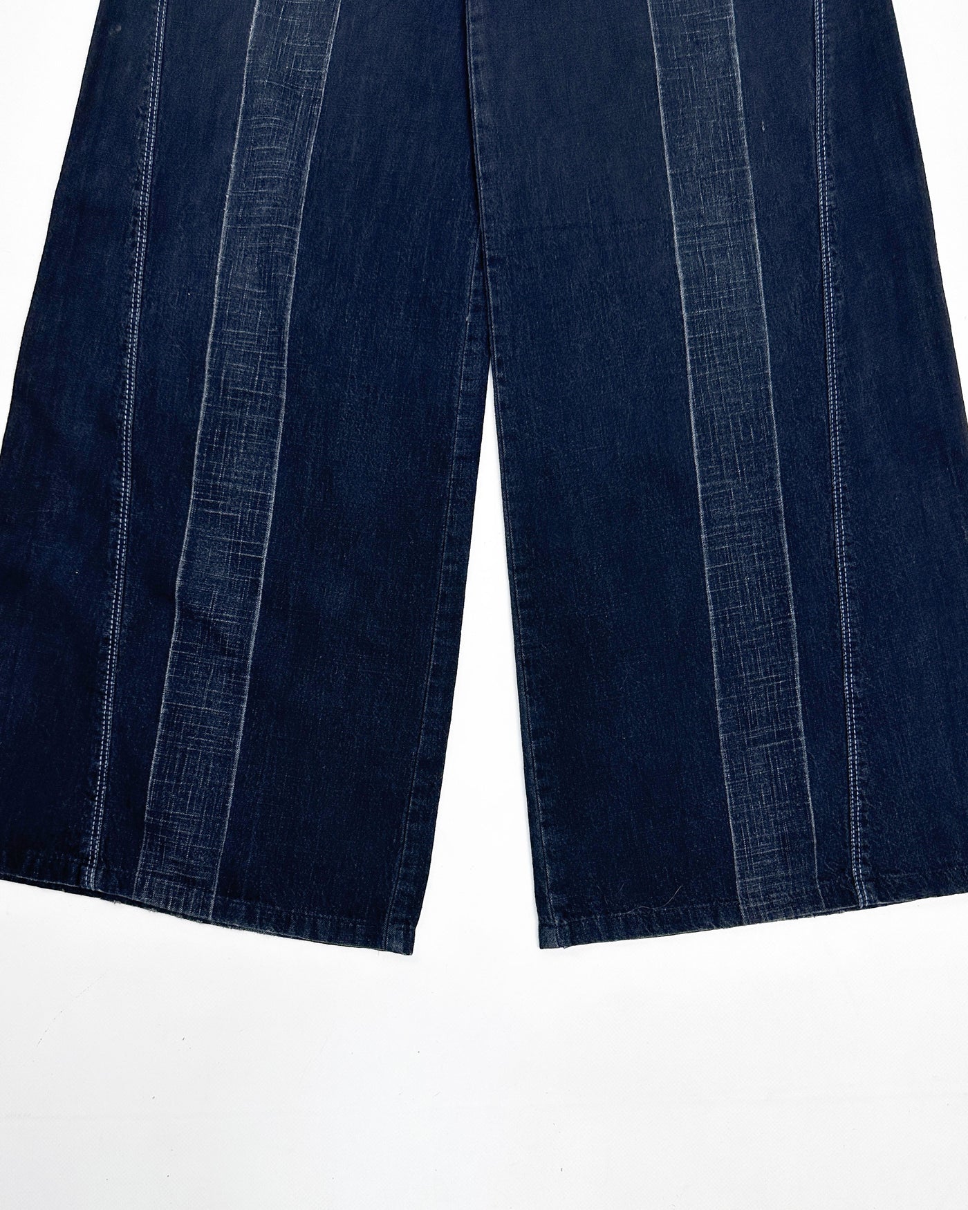 Marithé Francois Girbaud Denim Wide Leg Pants 2000's