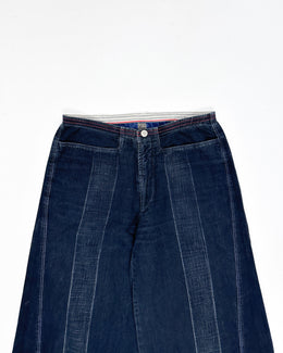 Marithé Francois Girbaud Denim Wide Leg Pants 2000's