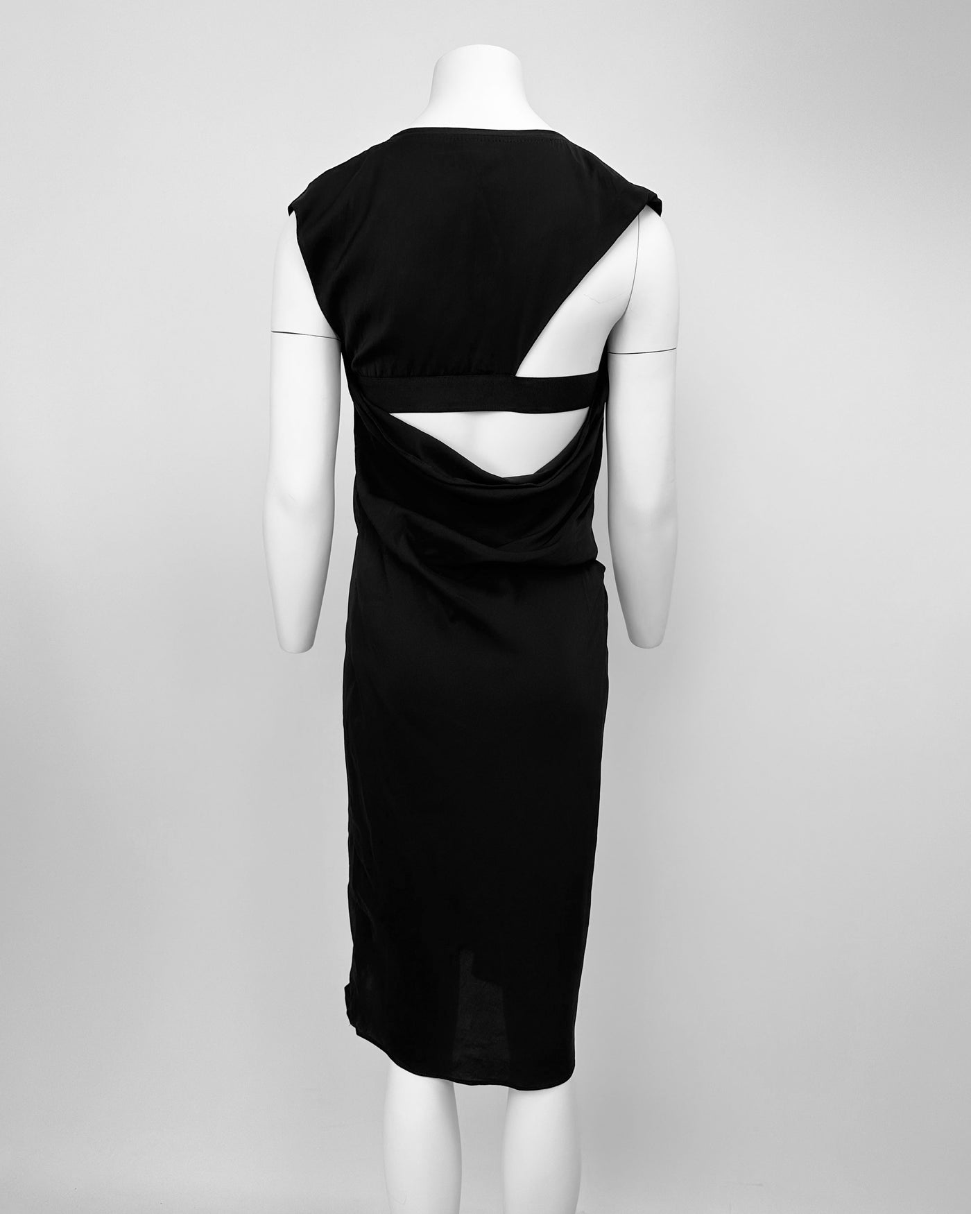 Helmut Lang 2-Pieces Black Dress 2000's