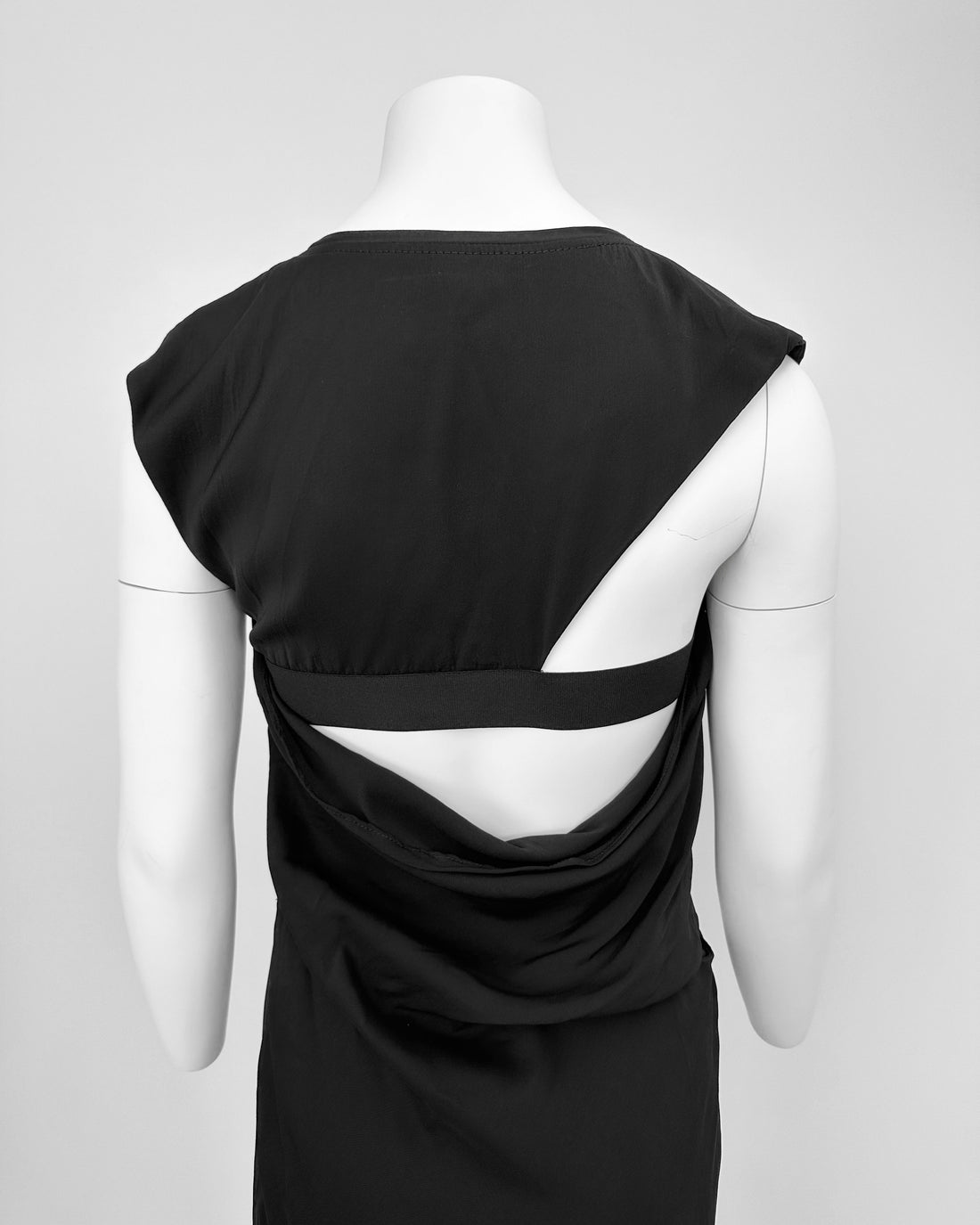 Helmut Lang 2-Pieces Black Dress 2000's