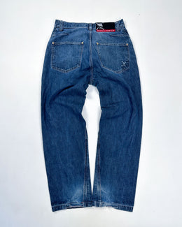 Oakley Red Core Industrial Denim Pants 2000's